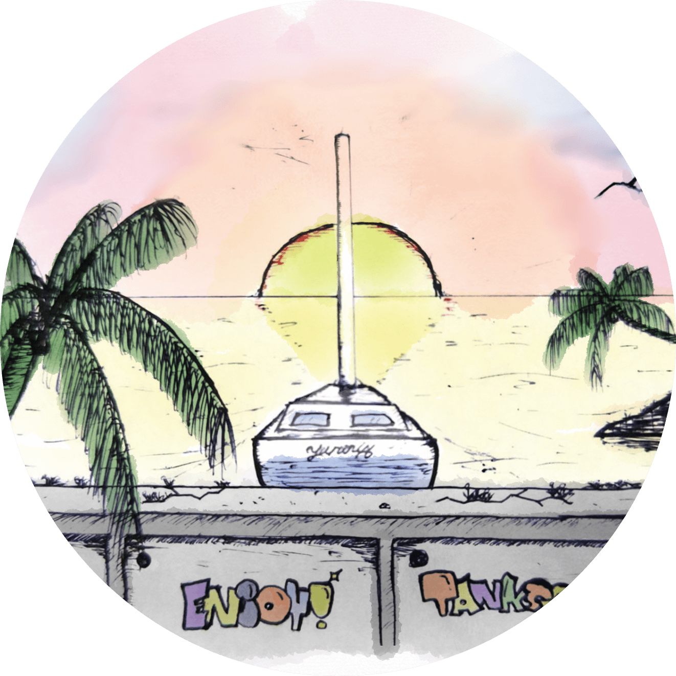 風景のイラスト